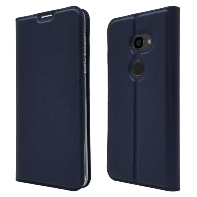 For Sharp AQUOS Zero Magnetic Leather Flip Wallet Phone Case Protector Cover New - Image 1 of 4