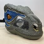 Masque de dinosaure dinosaure Jurassic Park World VELOCIRAPTOR BLEU film testé