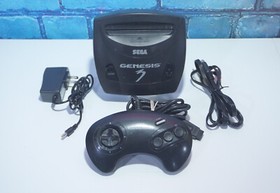 SEGA Genesis Model III 3 MK-1461 Console with AV Cable, Power Cord, & Controller