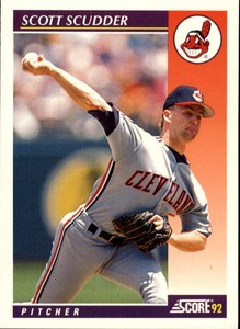 1992 Score Rookie/Traded Baseball Card #67T Scott Scudder
