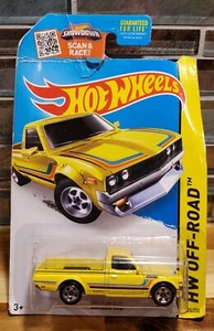2014 Hot Wheels #125/250 DATSUN 620 Yellow HW Off-Road K-Mart Exclusive 1:64 - Bild 1 von 5