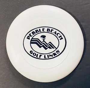 Mini disco volador promocional vintage de eslabones de golf Pebble Beach - Imagen 1 de 8
