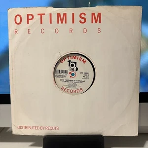 100 Hz - Low Frequency Overload 1990 Optimism 12” Vinyl EP - BIRTH OF TECHNO VG+ - Picture 1 of 6