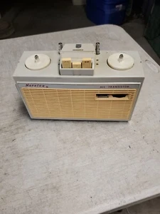 Vintage Phillips Norelco All Transistor Portable Reel To Reel Player Recorder - Picture 1 of 9