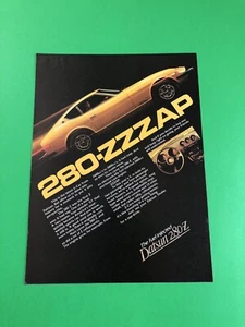 DATSUN 280-Z 280 Z ORIGINAL PRINT AD ADVERTISEMENT PRINTED - Picture 1 of 1