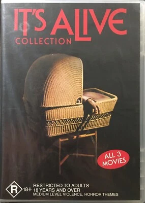 IT'S ALIVE TRILOGY COLLECTION DVD - BRAND NEW - SCI-FI HORROR - LARRY COHEN - image 1 of 2