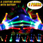Electro LED Finger Flashing Gloves Light Up Xmas Dance Rave Party Toys Christmas