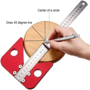 Detachable Square Centre Scribe Centre Measuring Tools DIY - Picture 1 of 9