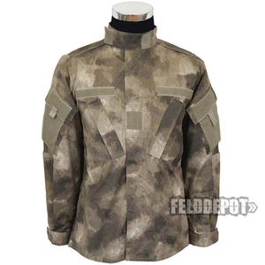 Chaqueta de campo US ACU A-TACS AU árida urbana Rip Stop Chaqueta de campo Uniforme de combate del ejército - Imagen 1 de 3
