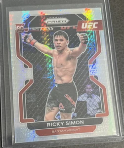 2022 Prizm Silver Hyper UFC Ricky Simon No 112! - Picture 1 of 2