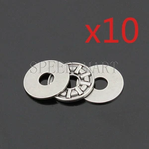 10 PIEZAS NTA411 1/4"" rodamiento de agujas de empuje con dos arandelas 6,35 x 17,45 - Imagen 1 de 3