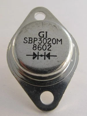 SBP3020M General Instruments Doppeldiode im TO3 Gehäuse - A15/2040 - Bild 1 von 3