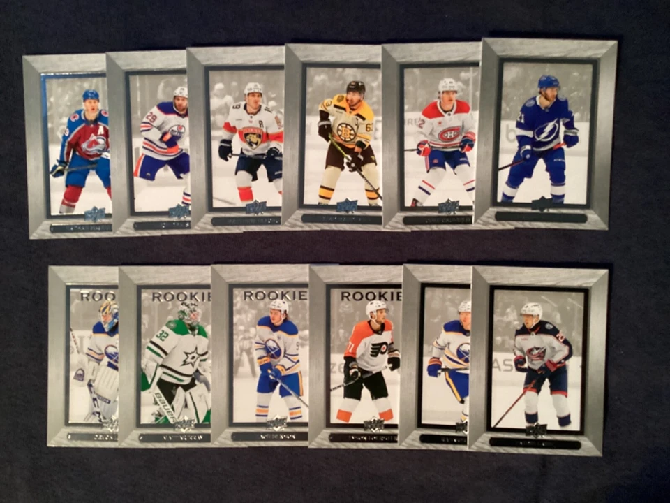 2023-24 UPPER DECK EXTENDED SERIES “BEE HIVE” INSERT HOCKEY CARDS. YOU PICK LIST - Image 1 of 1