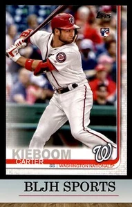 2019 Topps Update #US109 Carter Kieboom Washington Nationals RC (1H0) - Picture 1 of 2