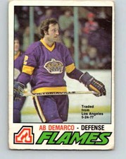 (HCW) 1977-78 O-Pee-Chee #283 Ab DeMarco  Atlanta Flames V14950