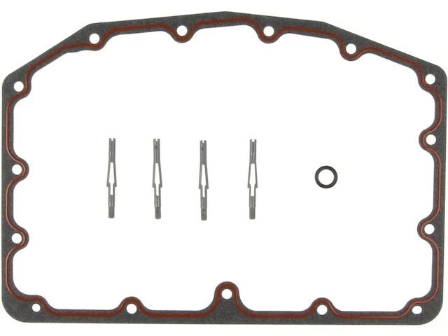 Lower Oil Pan Gasket Set For 2011-2022 Ford F350 Super Duty 6.7L V8 2017 WC834KS Foto 1 de 1