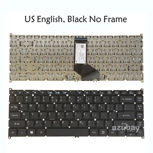 US English Laptop Keyboard For Acer SV4T_A84SB NKI14170P8 NSK-RH2SU 0KN1-7S3UI13 - Picture 1 of 2