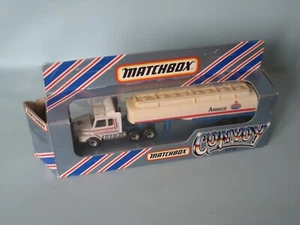 Camión cisterna Matchbox Convoy CY-17 Scania Amoco gasolina modelo 160 mm en caja - Imagen 1 de 5