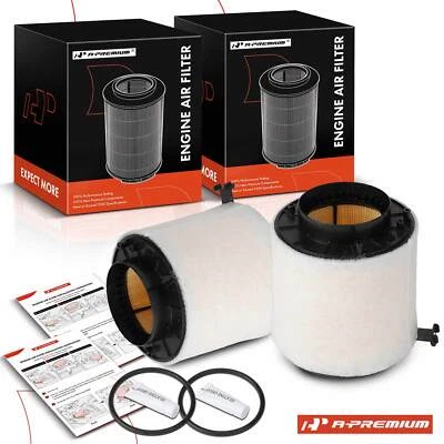 2x Engine Air Filter for Audi Q5 09-17 A4 2009 A5 08-10 Quattro S4 S5 Sportback - Image 1 of 4