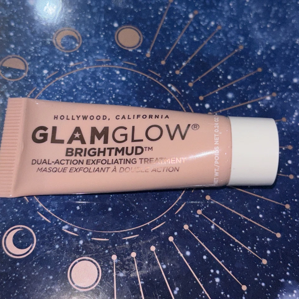 Glamglow Brightmud Dual Action Exfoliating Treatment 7g Travel Size Sealed BN - Image 1 of 1