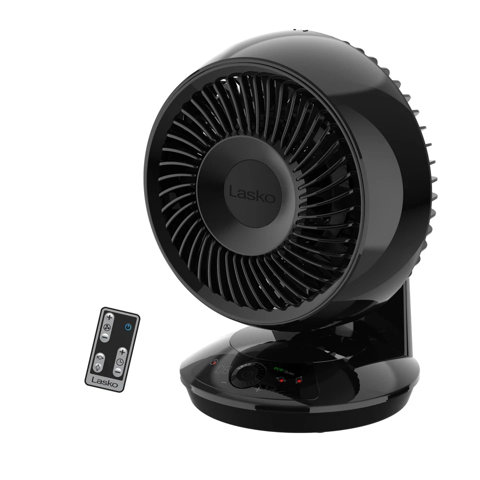 Whirlwind EcoQuiet Orbital Motion Air Circulator with DC Motor, 12 Speeds, Ti... - Image 1 of 4