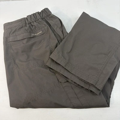 Craghoppers Pants Mens 38 x 34 Gray Outdoor Hiking Cargo Elastic Waist Polyester - Image 1 of 4
