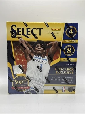 2020-21 Select NBA Basketball Mega Box Factory Sealed Edwards, Ball & Haliburton - Image 1 of 4