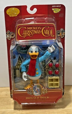 Cuento de Navidad de Mickey Memory Lane ~ Pato Donald como sobrino de Scrooge Fred ~ Nuevo en paquete Foto 1 de 2