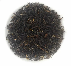 Forte tè nero fresco Assam ortodosso secondo colore Manjushree BPS foglie sciolte - Foto 1 di 5