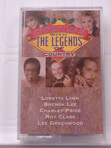 Various Artists Christmas with The Legends of Country Cassette 1994 Regency NEW - Picture 1 of 2
