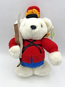 Vintage 1998 Kellytoy Christmas Joy Toy Soldier Bear Plush 14” Collectible NWT - Picture 1 of 9