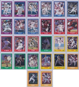 Boston Red Sox 1988 Score Baseball Team Set 26 Cards - Picture 1 of 11