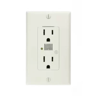 Leviton 7280-W Surge Protective Duplex Receptacle, 15A, 125VAC, 60Hz - Image 1 of 2