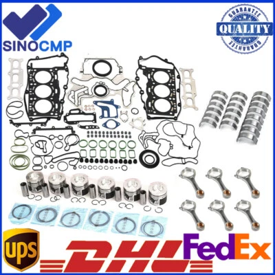 Kit de reconstrucción de motor y varilla de conexión para Audi A6 Q5 Q7 3.0 TDI CKV CRC Foto 1 de 4