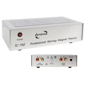 Dynavox TC-750 Phono-Vorverstärker Silber, Gebraucht, Geprüft, Günstig - Imagen 1 de 4