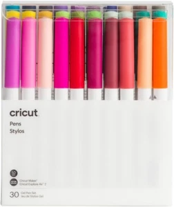 Cricut Explore Air 2 Gel Pen Set 1.00 mm Pack of 30 - 2008026 New! - Picture 1 of 1