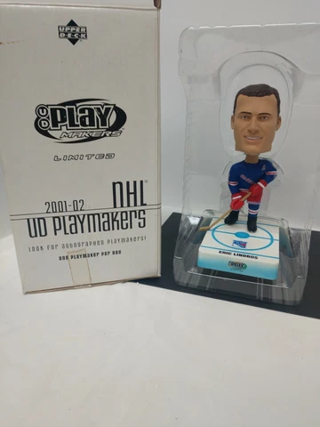 ERIC LINDROS Bobblehead 2001-02 UD NHL Play Makers New Cover