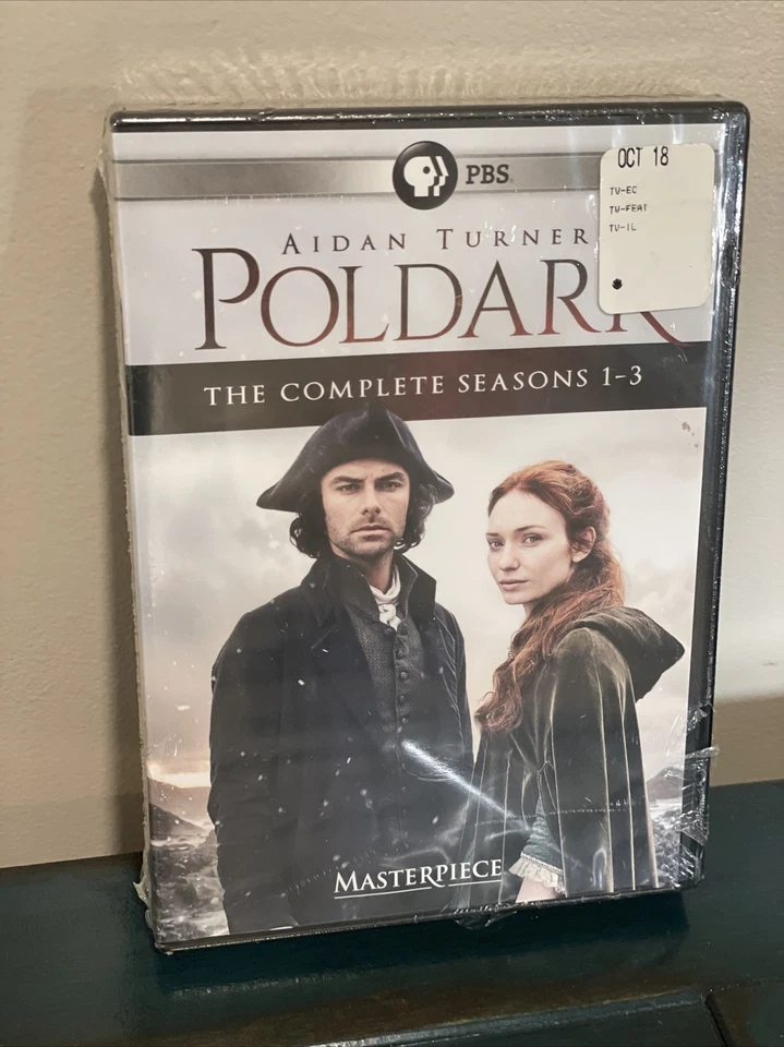 Poldark The Complete Seasons 1-2-3 DVD 9-Disc Set SEALED - Image 1 of 1