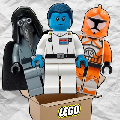 LEGO Star Wars Mystery Minifigure Blind Bag - 100% Genuine Lego Lot (3 FIGURES) - Image 1 of 4