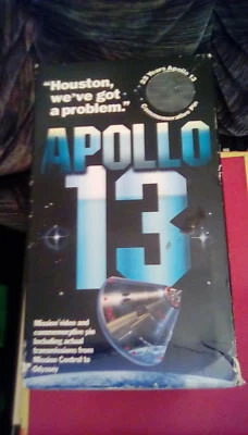 Apollo 13 Mission 1995 VHS documentary actual transmissions from astronauts RARE - Image 1 of 2