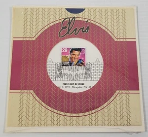 *R) 1993 Elvis Presley USPS Primer Día Emisión Ceremonia Programa #9917 Estampilla 29 Céntimos - Imagen 1 de 5