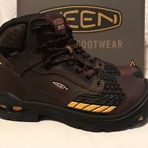 NUEVAS BOTAS DE TRABAJO KEEN Utility para hombre talla 10,5 M Troy 6” KBF punta de carbono WP 1025696 - Imagen 1 de 12