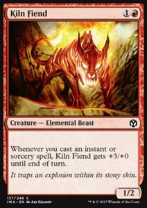 MTG KILN FIEND EXC - IMMONDO DELLA FORNACE - IMA - MAGIC - Picture 1 of 1