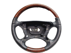 ✅ Mercedes-Benz CLK500 Steering Wheel Walnut Wood Black 2003-2009 OEM