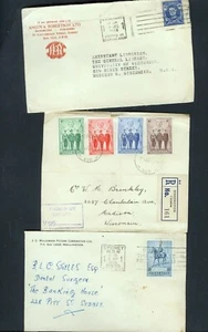 Australia Lot 3 Covers SC 195, George V 184-87 FDI WWII; 153 GV Anzac lot7 - Picture 1 of 5