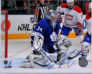 JAMES REIMER TORONTO MAPLE LEAFS 8X10 AUTOGRAPHED SIGNED PHOTO COA BLUE JERSEY - Picture 1 of 1