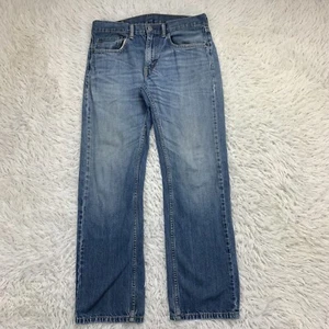 Levis Jeans Mens 32x30 Blue Pants 559 Relaxed Straight Faded Denim Tag 32x32 - Picture 1 of 17