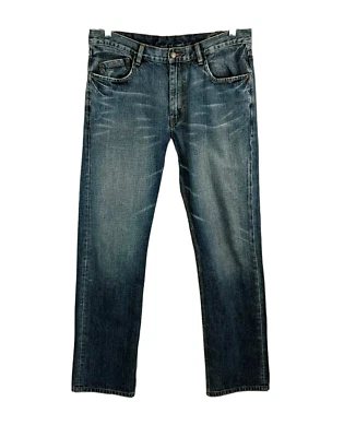 Indigo Palms Men's Standard Fit Straight Leg Jeans  36 x L33.5 - Image 1 of 4