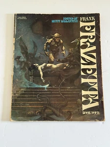 Frank Frazetta Book Four 1980 Peacock Press Bantam Fantasy Art Betty Ballantine - Bild 1 von 6