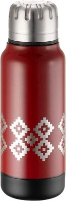 THERMO MUG Stainless Bottle URUSHI Umbrella Bottle Black 190ml KAKINOHANA NEW - Image 1 of 4